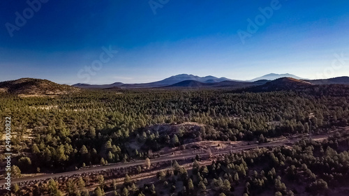 Aerial view of Williams Arizona