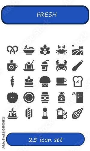 fresh icon set