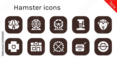 hamster icon set