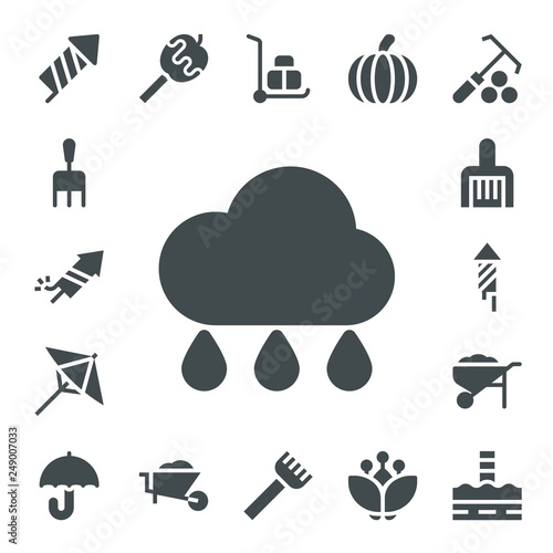 seasonal icon set
