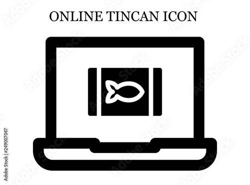 online Canned food icon