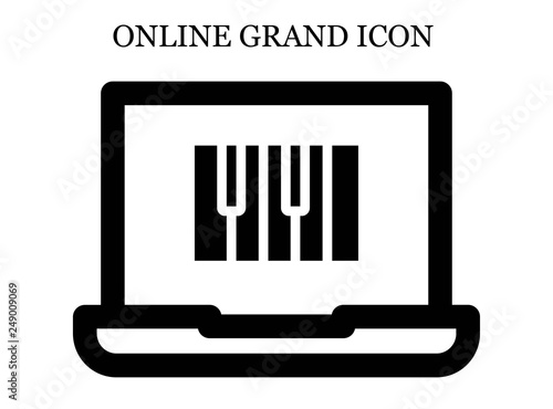 online Piano icon