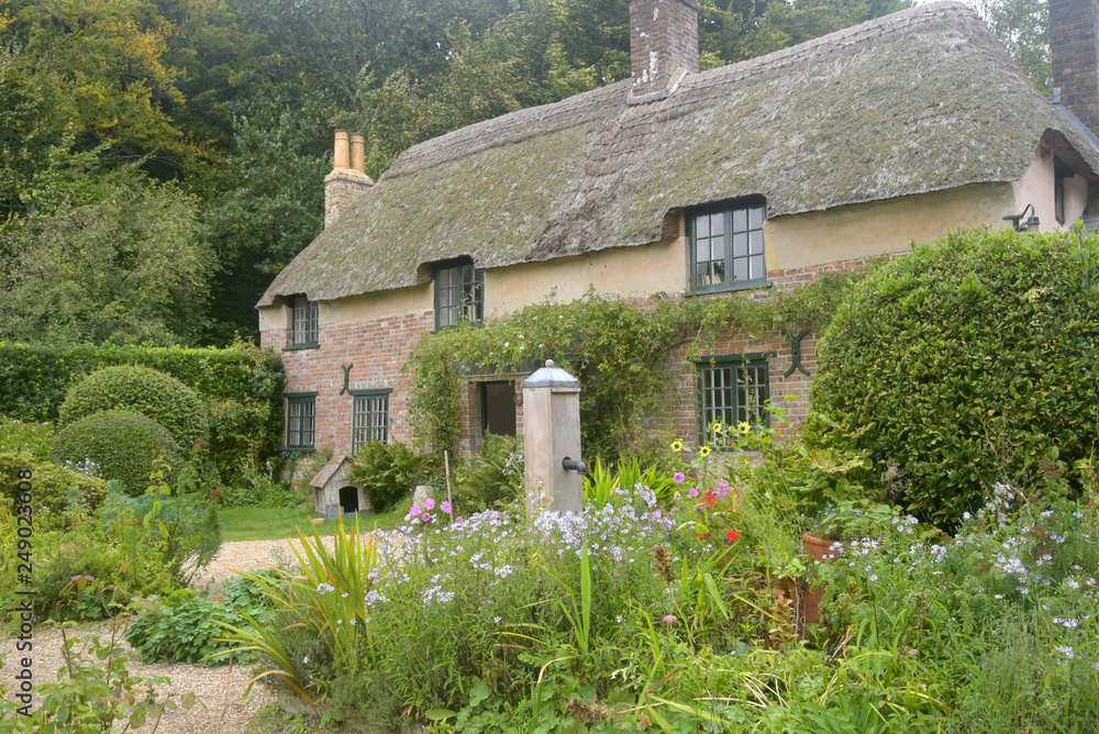 Thomas Hardy cottage near Higher Bockhampton in Dorset