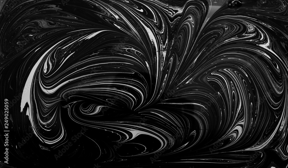 Marble ink pattern texture abstract background. black and white tone Marble ink pattern texture abstract background. black and white tone