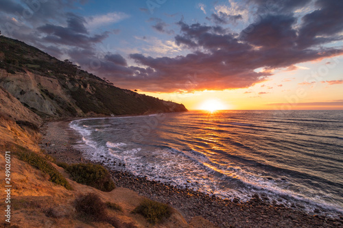 Bluff Cove at Sunset photo