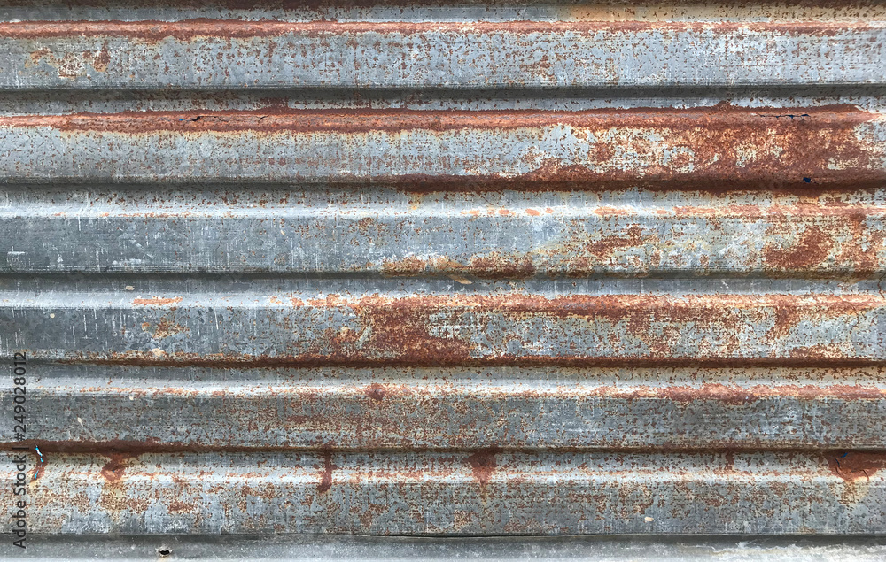 Rusty old zinc texture background Rusty old zinc texture background