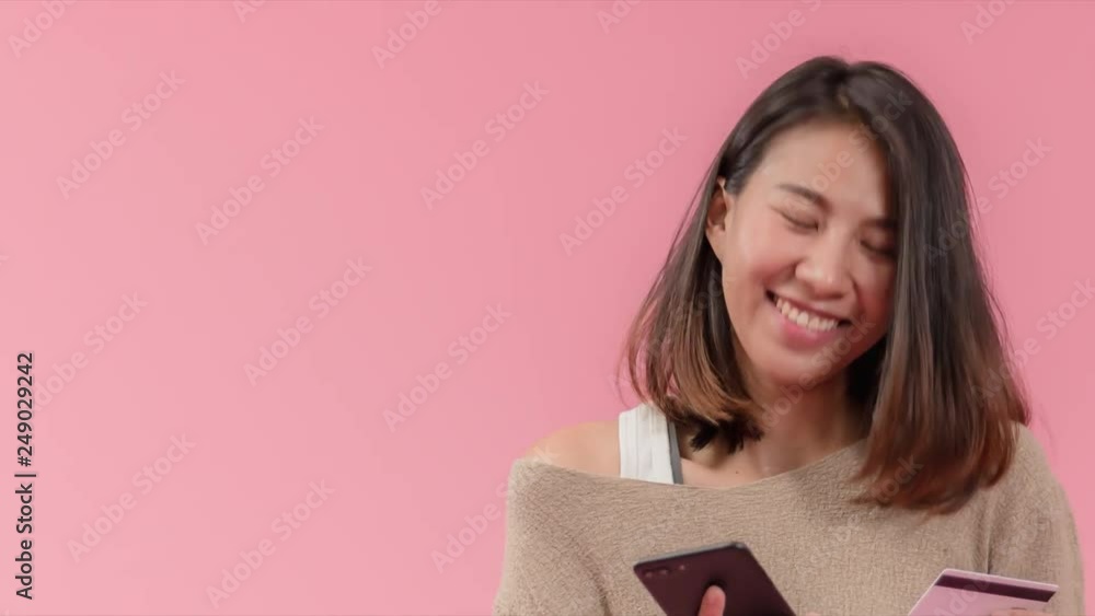 portrait of a young woman holding blank card portrait of a young woman holding blank card