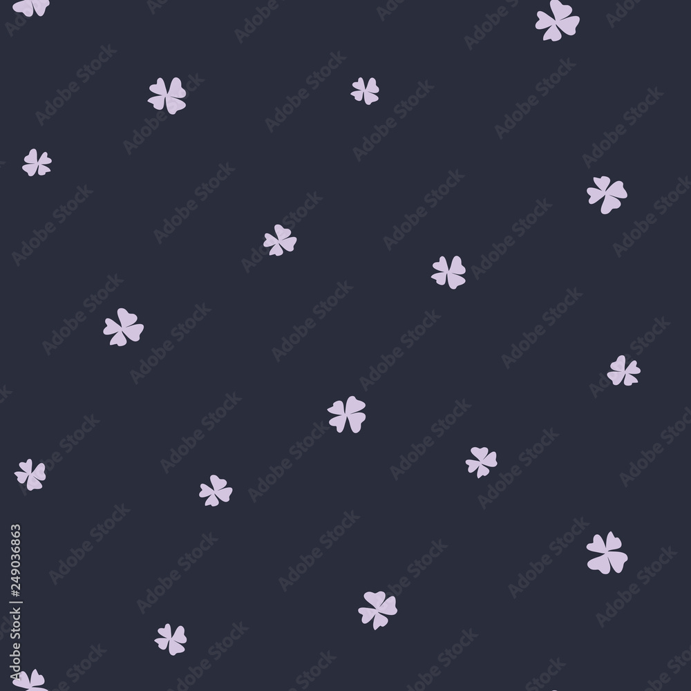 Vector Forget Me Not Meadow seamless pattern background. Perfect for fabric, scrapbooking and wallpaper projects.