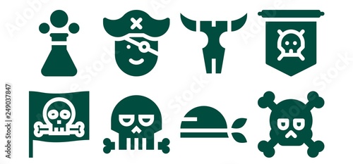 piracy icon set