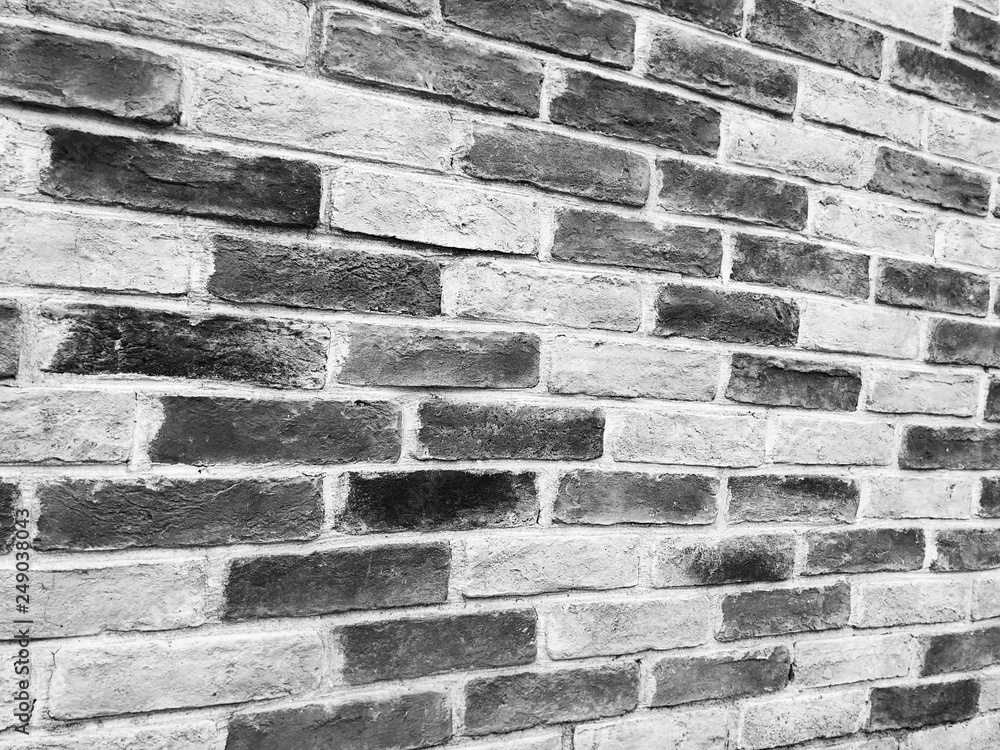 Brick wall with white and red colored bricks Brick wall with white and red colored bricks