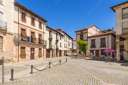 Covarrubias, Spain. View of Donja Sancha Square photo