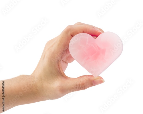 Valentine's pink heart
