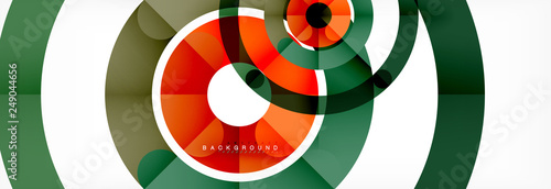 Circular lines design background