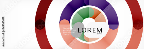 Circular lines design background