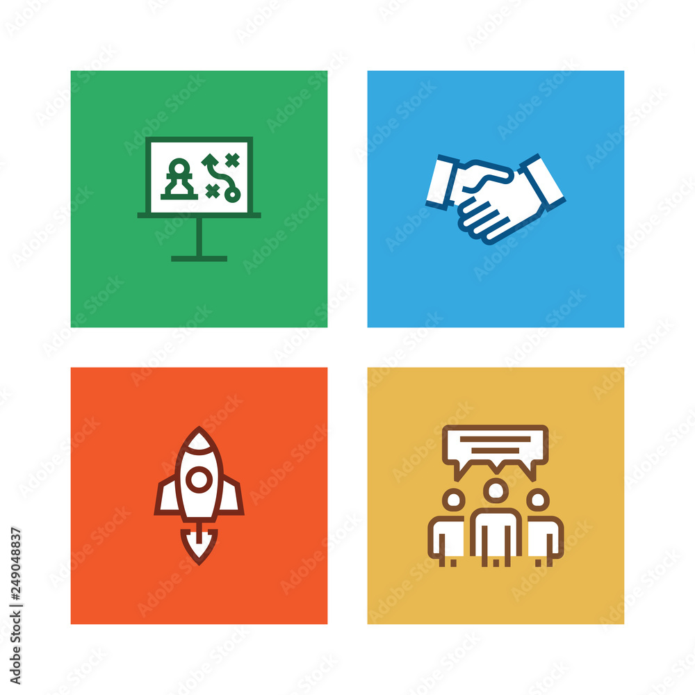 BUSINESS LINE ICON SET BUSINESS LINE ICON SET
