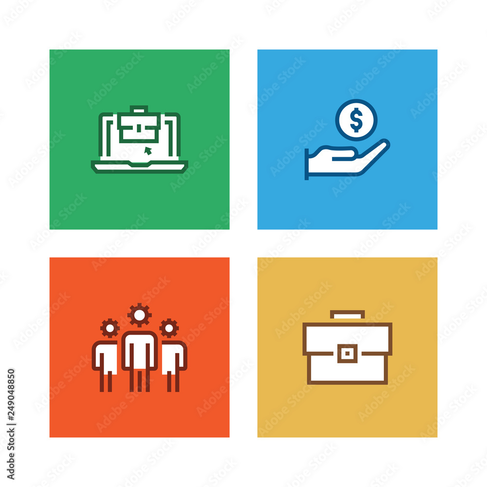 BUSINESS LINE ICON SET BUSINESS LINE ICON SET