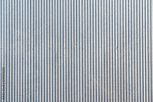 Seamless zinc pattern facade in gray color / architecture / seamless pattern / wallpaper concept