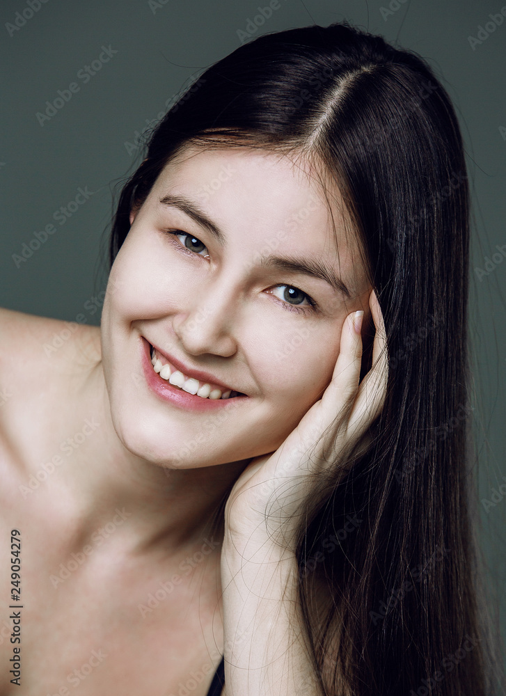 Fototapeta premium woman without makeup