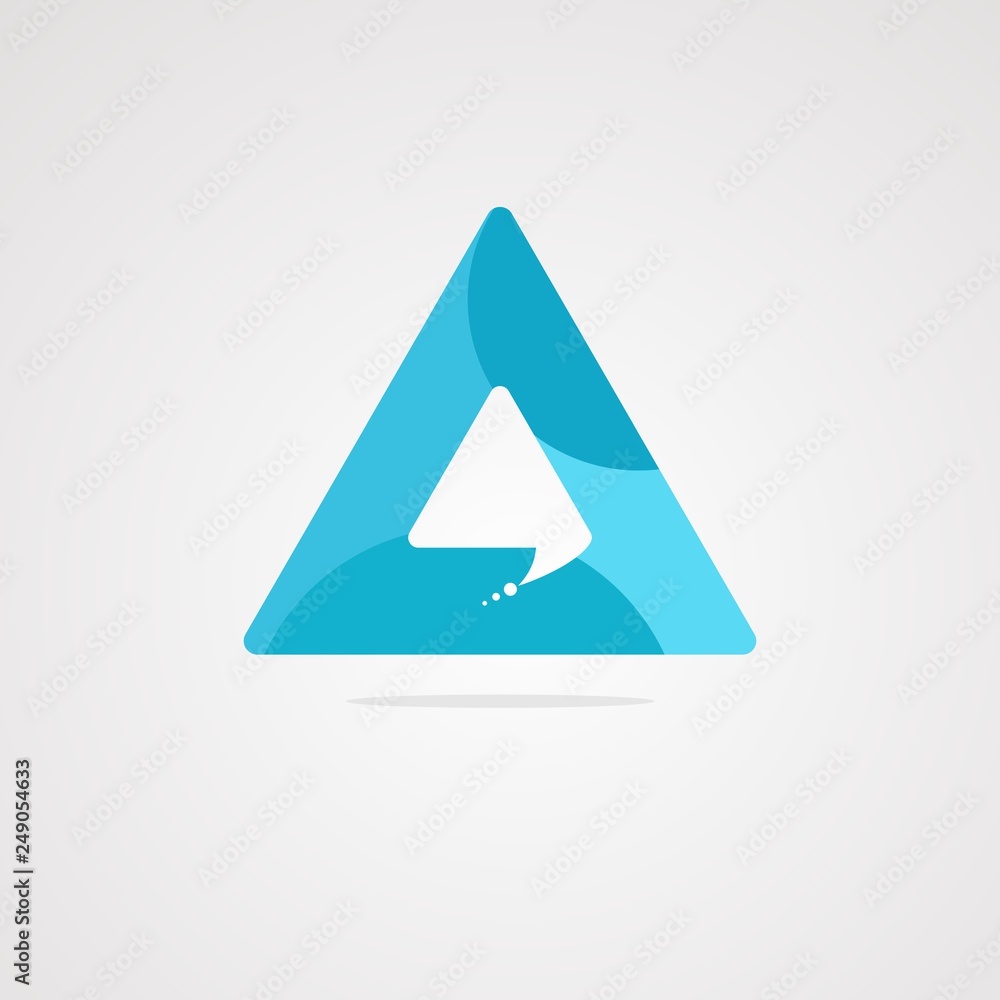 a chat logo vector, icon, element, and template a chat logo vector, icon, element, and template