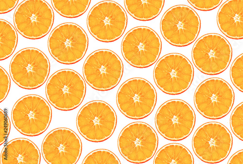Dried orange fruit, isolate...