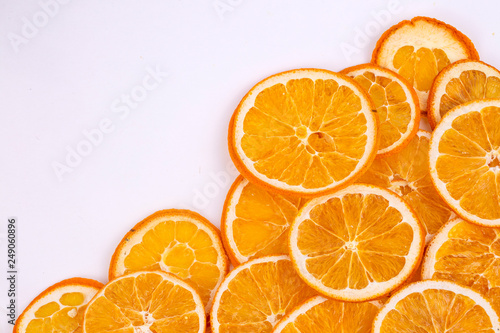 Dried orange fruit, isolate...