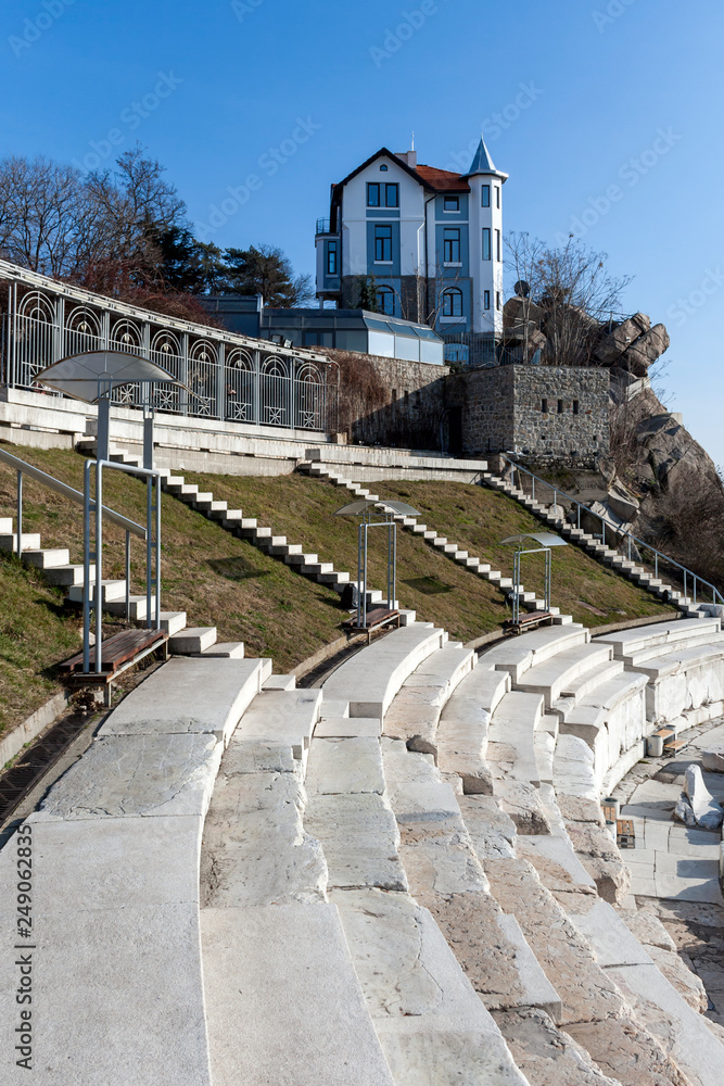 Ruins of Roman theatre of Philippopolis in city of Plovdiv, Bulgaria Ruins of Roman theatre of Philippopolis in city of Plovdiv, Bulgaria