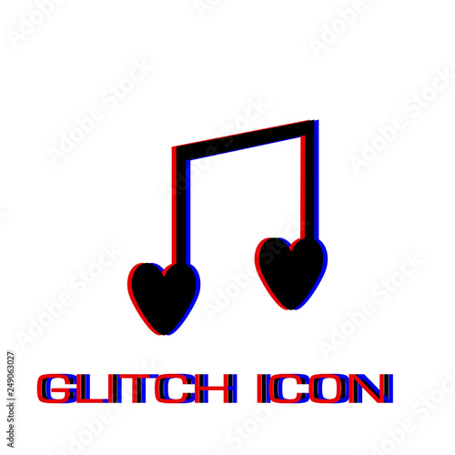 I love music icon flat.