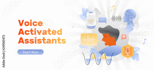 Voice Activated Digital Assistants Banner