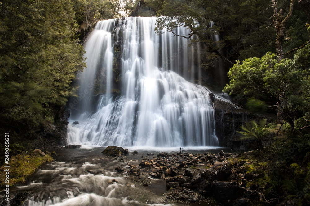 Bridal Veil Falls, Tasmania Australia