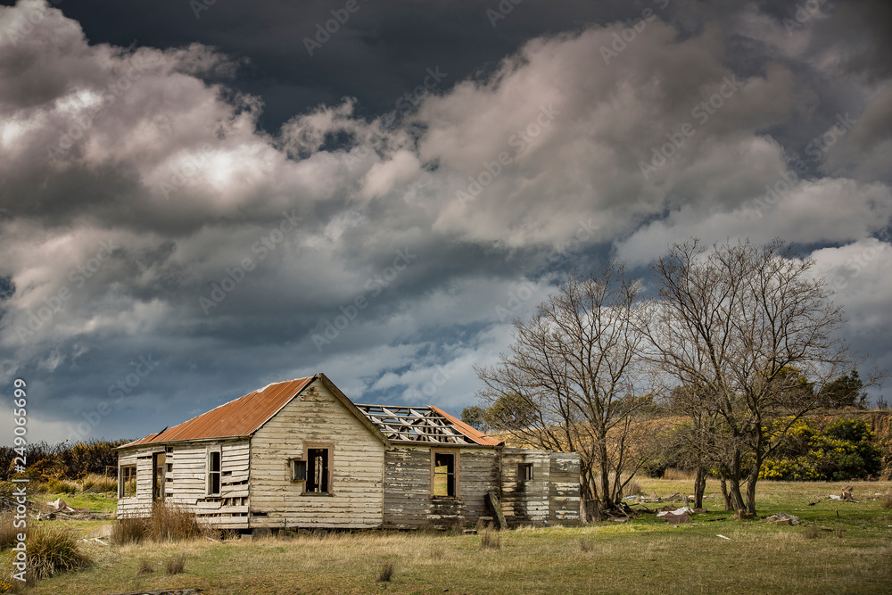 Abandoned House at Melton Mowbray, Tasmania