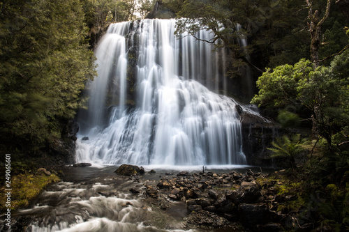 Bridal Veil Falls  Tasmania Australia