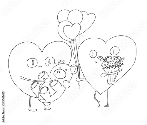 Fun, cheap heart figures ba...