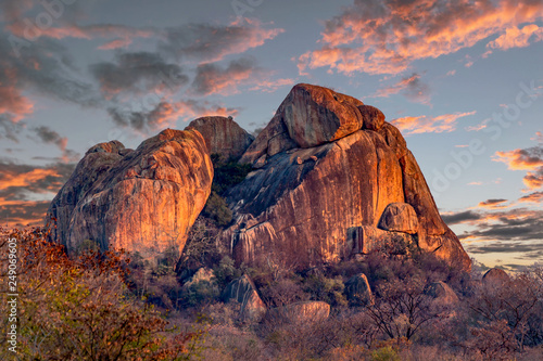Photography Sunset at Matopos, Zimbabwe