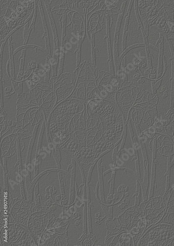 Vintage style art nouveau background texture