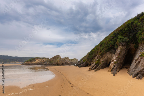 Playa de San Roman  O Vicedo  Lugo - Espa  a .