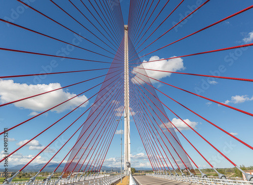 Largest cable stayed bridge in Spain and second of europe, en la ciudad de Talavera de la Reina