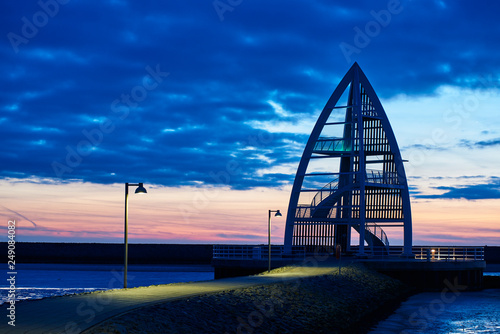 Hafen auf Juist