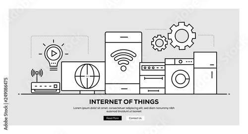 INTERNET OF THINGS BANNER CONCEPT