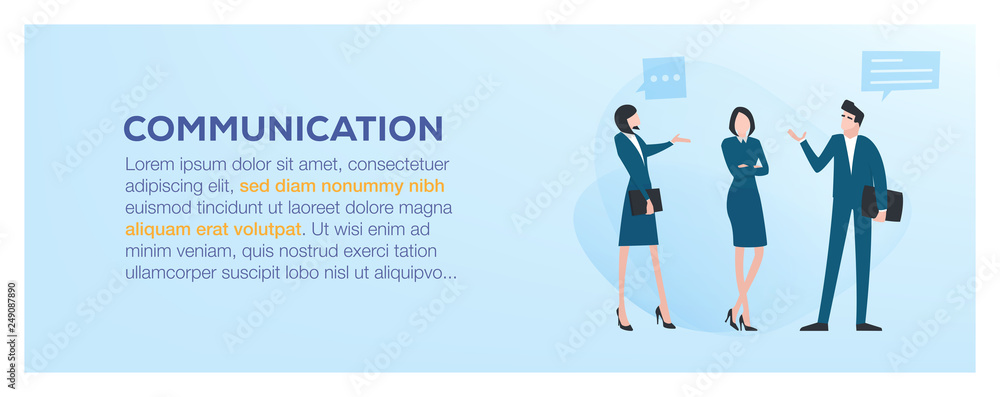 COMMUNICATION BANNER CONCEPT COMMUNICATION BANNER CONCEPT