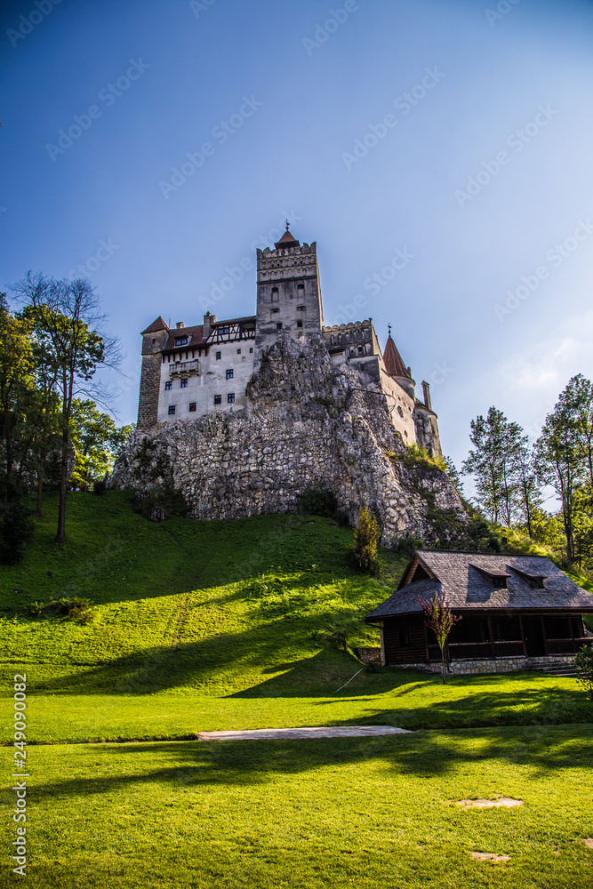 Fototapeta premium Dracula castle in Transylvania, Romania