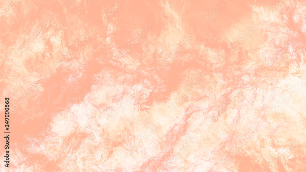 Obraz premium Abstract beige and rose marble texture. Colorful fractal background. 3d rendering.