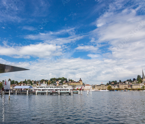 View on Lucerne and Lake Lucerne, Switzerland © Alex