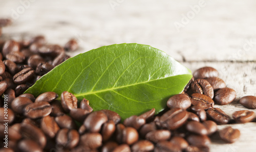 graines de café torrréfiées