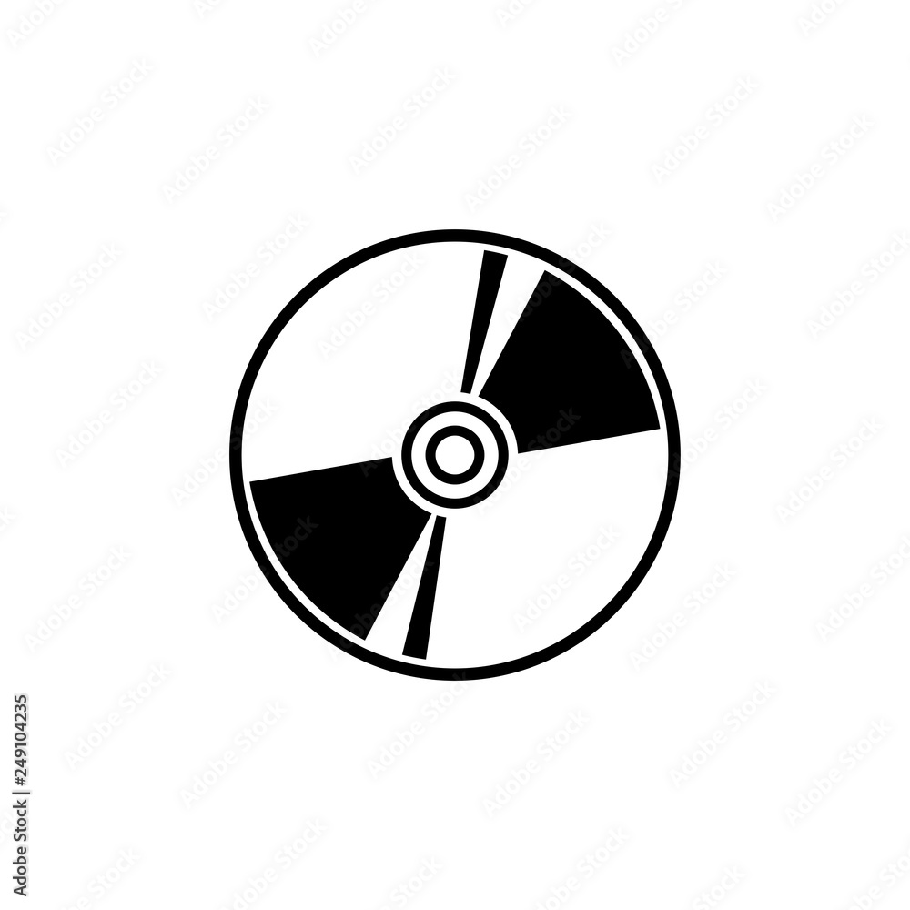 Cd vector icon. Cd vector icon.
