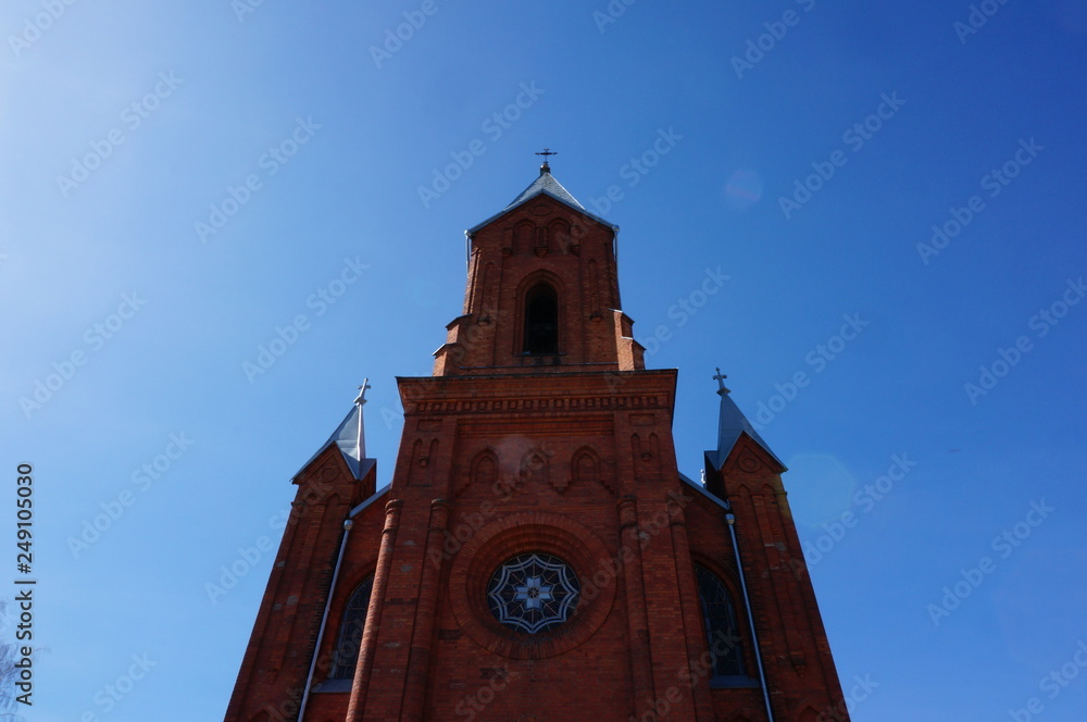 Church in Ivenets, Belarus