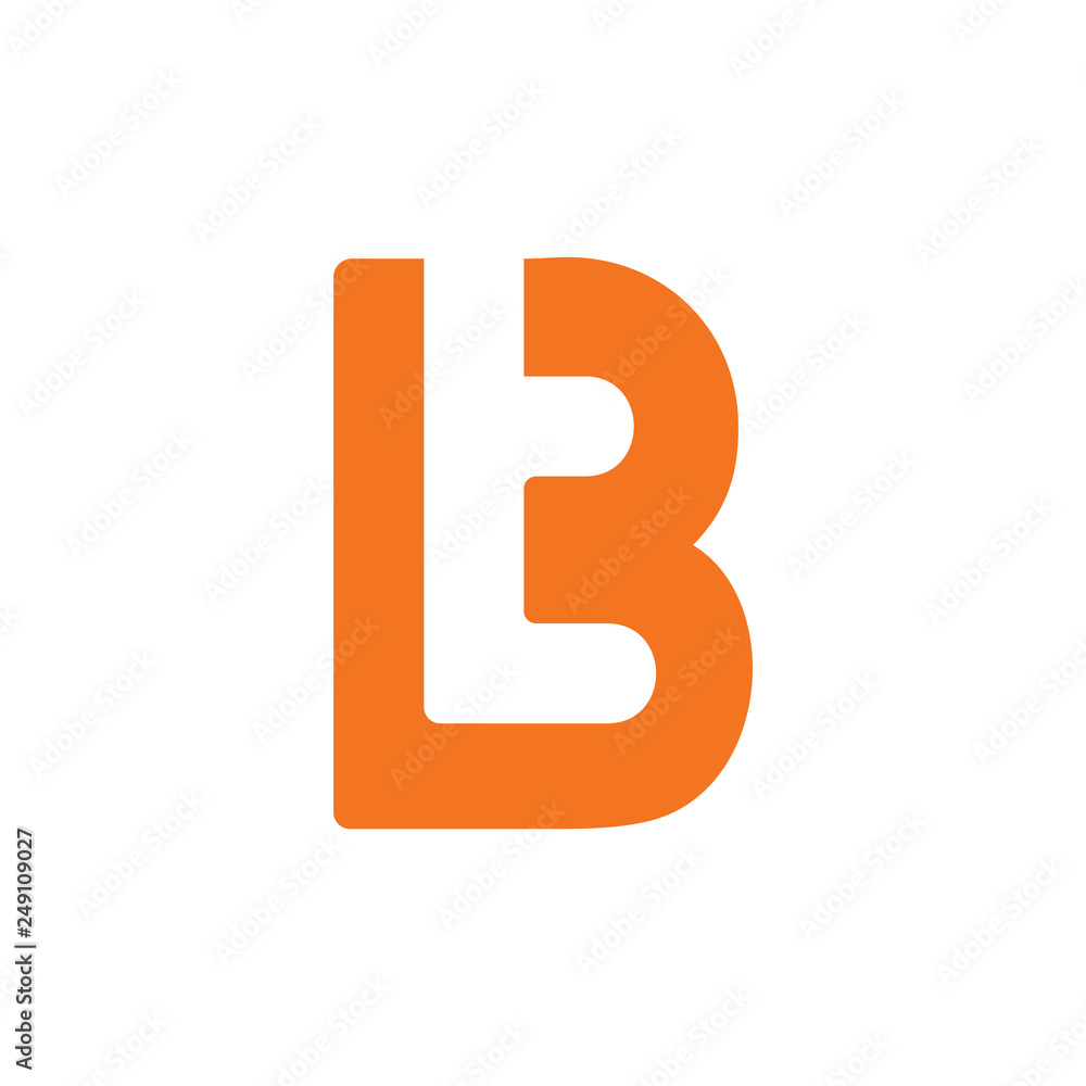abstract letter tb simple logo vector abstract letter tb simple logo vector