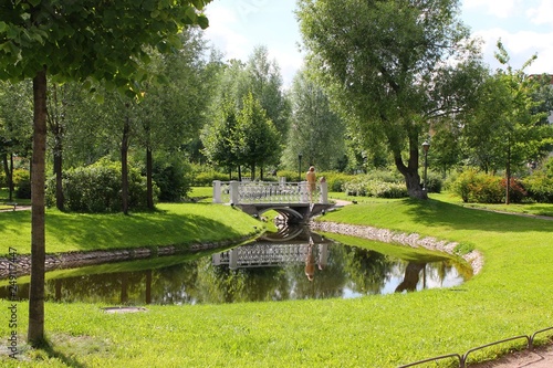 Manor Garden of Gabriel Romanovich Derzhavin. St. Petersburg.
