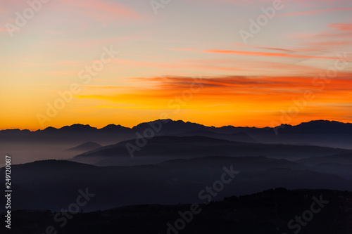 Wallpaper Mural Mount Grappa in Italy Torontodigital.ca