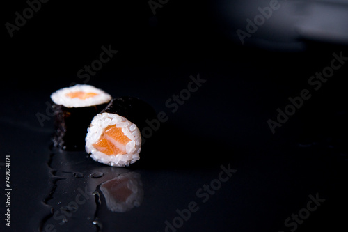 Salmon maki Authentic Japanese Sushi