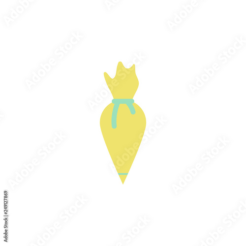 Kitchen, pastry bag icon. Element of kitchen accessories color icon. Premium quality graphic design icon. Signs and symbols collection icon for websites, web design, mobile app